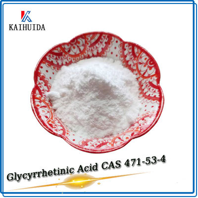 Cosmetics Raw Material Skin Whitening Enoxolone Glycyrrhetinic Acid Powder CAS 471-53-4